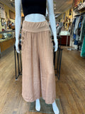 Linen Button Pocket Pants (color options)