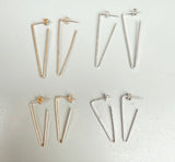 Point Hoops (size + metal options)