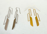 Drop Long Ascend Earrings (metal options)