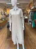 Linen Buttoned Down Maxi Dress (color options)