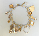 Vintage Elements Swarovski Crystal Charm Bracelets (multiple options)