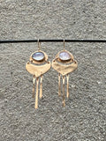 Moonstone Fringe Earrings