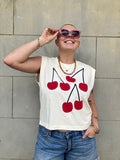 Bing Cherries Heavyweight Muscle Tee