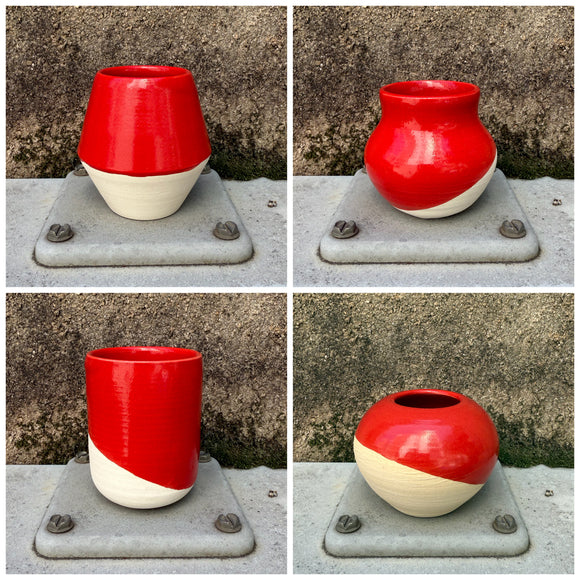 Tiny Pottery RED Collection