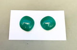 Monochrome Glass Stud Earrings (multiple options)