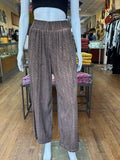 Ice Dye Palazzo Pant, Brown