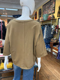 French Terry Pullover Top (color options)