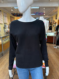 Boat Neck Dolman Sleeve Sweater (color options)