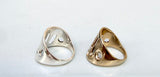 Organic Statement Ring (metal options)