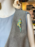 Vintage Parrot Brooches (multiple options) Rare
