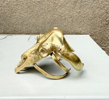 Bull Skull Cuff