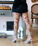 Year of the Dragon Sheer Tights (size options)