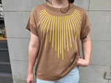 Sun Collar Loose Fit Tee