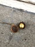 Ball Cage with Bell Necklace (length necklace)