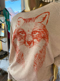 Oatmeal Fox Pia Pullover