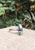 “JT” Jack Tom Vintage Navajo Sterling Silver Ring, Rare, Size 7.5