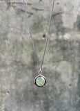 Prehnite Faceted Stone Talisman