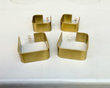 The Wide Square Hoops (size options)