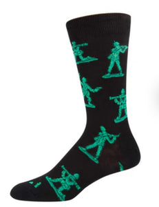 Army Men Cotton Crew Socks