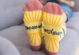 You Are My Sunshine Socks