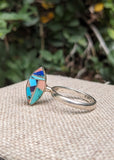 “JT” Jack Tom Vintage Navajo Sterling Silver Ring, Rare, Size 7.5