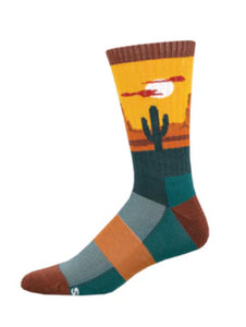 Desert Plains Merino Wool Crew Socks