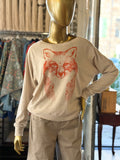 Oatmeal Fox Pia Pullover