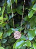 Cumulus Medallion Necklace