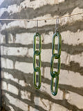 Gauge Chain Link Earrings