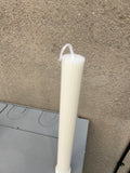 Pleated Tall Taper Candle