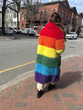 Rainbow Maxi Coat