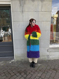 Rainbow Maxi Coat