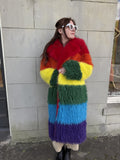 Rainbow Maxi Coat