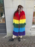 Rainbow Maxi Coat