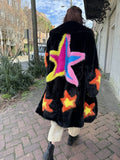 Rainbow Star Maxi Coat