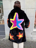 Rainbow Star Maxi Coat