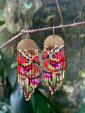 Kaleidoscope Fringe Earrings