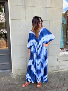 Aura Caftan with Drawstring