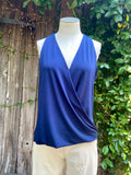 Surplice Tank Blouse