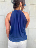 Surplice Tank Blouse