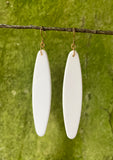 Vintage White Mod Beach Drops