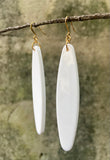 Vintage White Mod Beach Drops