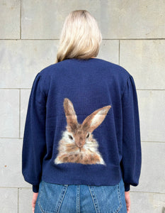 Cotton Cashmere Bunny Sweater