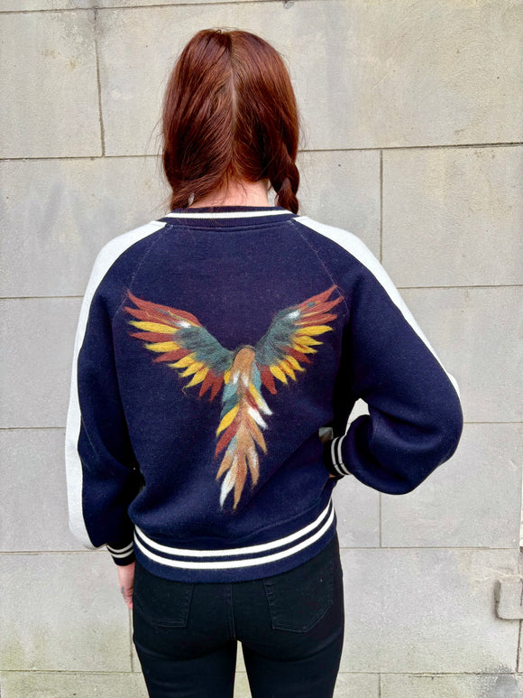 Embroidered Bomber Jacket