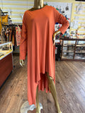 Long Sleeve Hi-Lo Dress (color options)