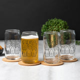 Dogs Can Glass, black ink