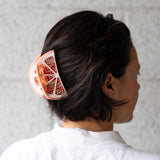 Grapefruit Slice Hair Claw (size options)