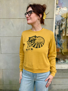 Raccoon Sabrina Sweatshirt