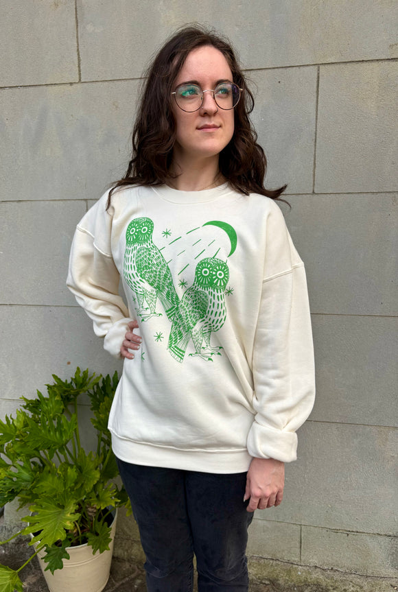 Owl Ollie Oversized Sweatshirt