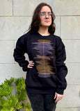 Horizontal Lines Ollie Oversized Sweatshirt